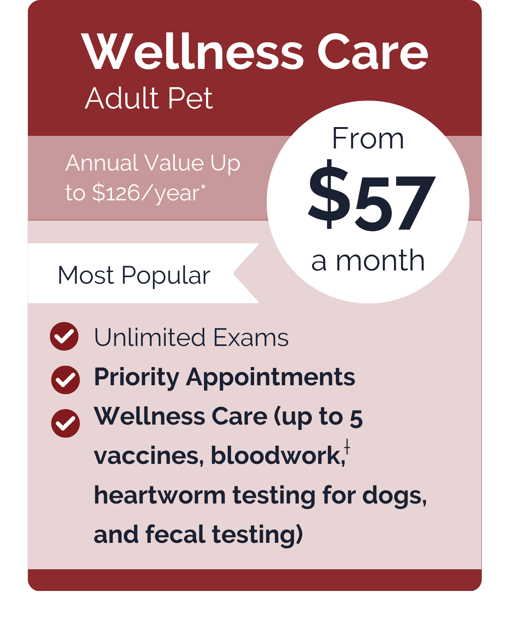 West Hempstead VIPet Plan_pricing_Wellness